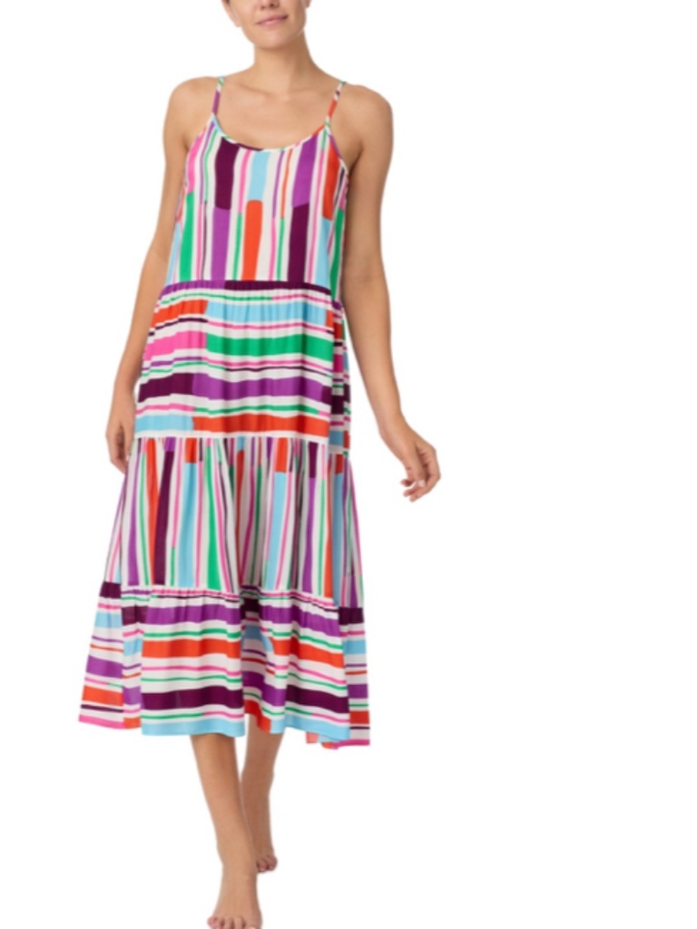Sanctuary Womens Maxi Chemise L Purple
